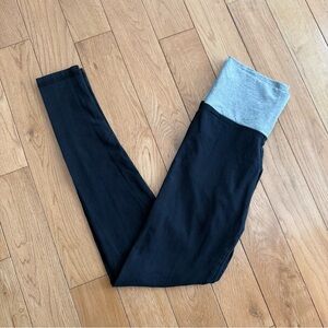 2000’s Forever 21 Grey Foldover Leggings XXS/XS
